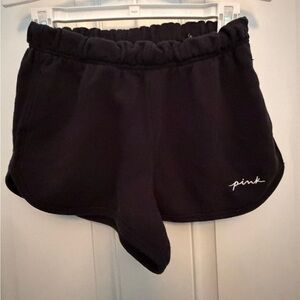PINK Victoria's Secret Black Athletic Shorts